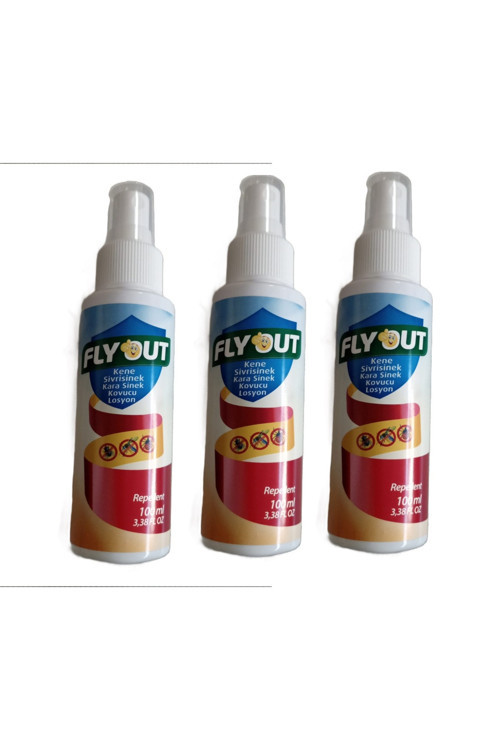 Kene, Sivri Sinek, Kara Sinek Kovucu Losyon 100 Ml X 3 Adet