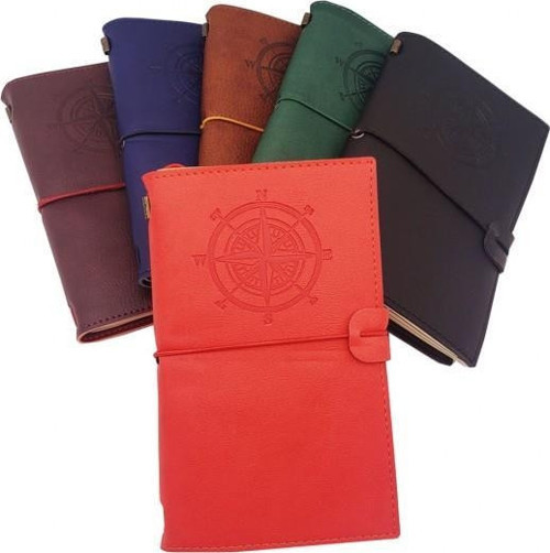Deri Pusula Defter Hediyelik
