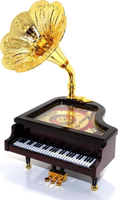 Piyano Müzik Kutusu Dekoratif Hediyelik
