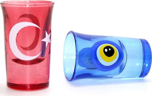 Yöresel Shot Bardak Dekoratif Hediyelik ALK1569