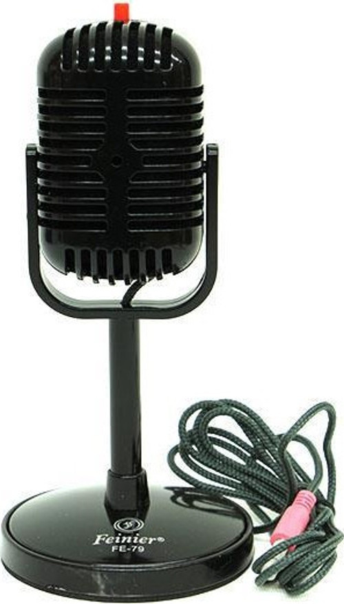 Mikrofon Siyah Karaoke Speaker Hediyelik