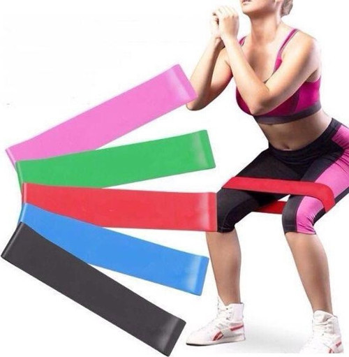 Aerobik Bant 5 Li Pilates Yoga Egzersiz Bandı