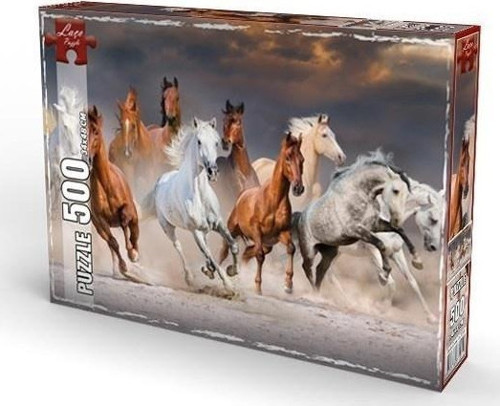 Çöldeki Atlar 500 Parça Puzzle