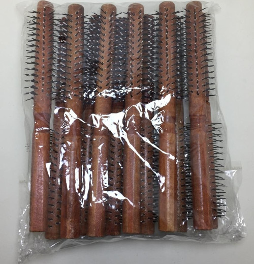 RD-557 Koyu Ahşap Renk Saç Fırçası Tarak