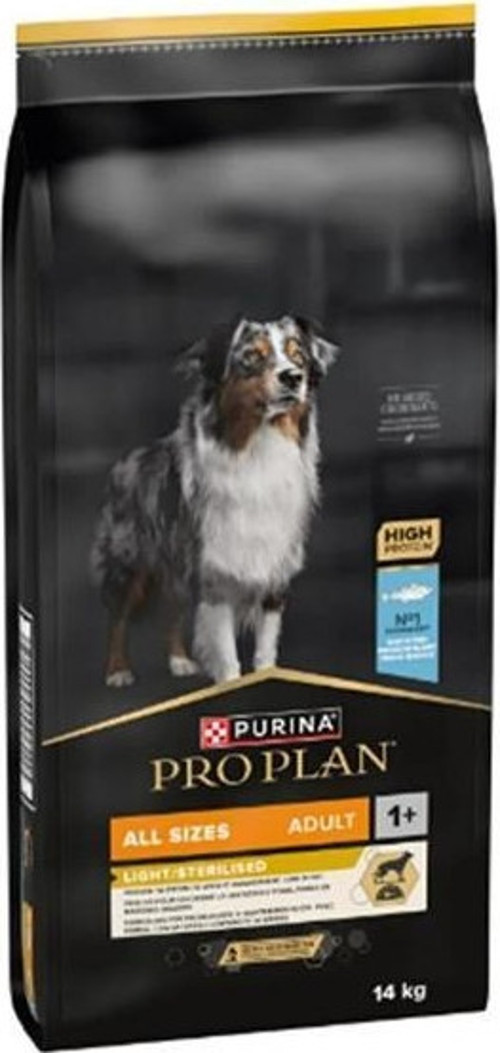 All Size Beyaz Balıklı Sterilised-Light Yetişkin Köpek Maması 14 Kg