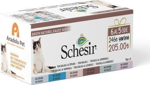 Broth Naturel Sauce Serisi Kedi Konservesi 6 Al 5 Öde