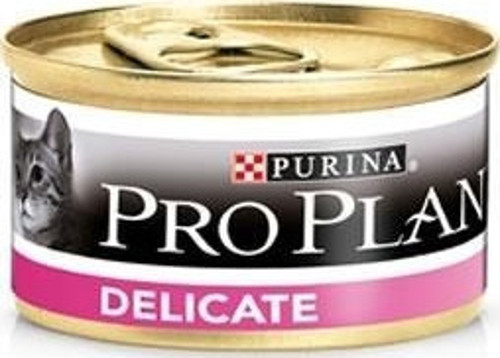 Delicate Hindili Kedi Konservesi 85 Gr 24 adet