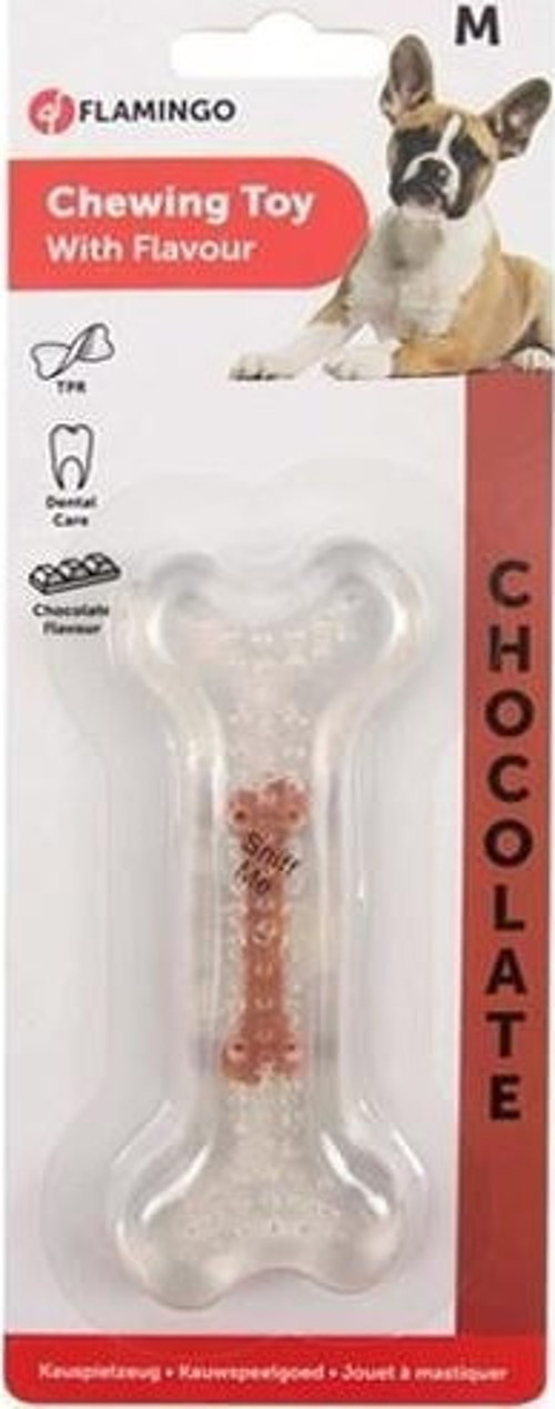 Çikolata Kokulu Şeffaf Kemik 12 Cm