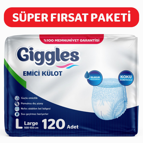 KÜLOTLU HASTA BEZİ LARGE 120 ADET