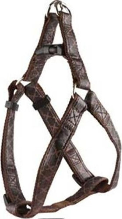 Üçgen Köpek Göğüs Tasması 30-40cm/10mm (Kahverengi)