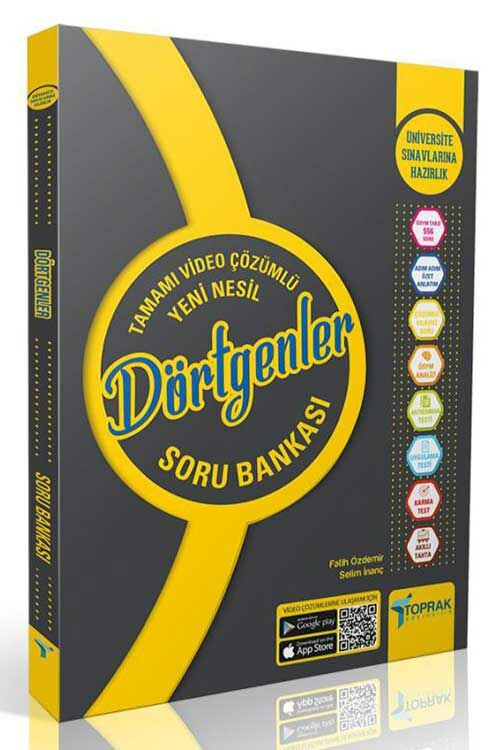 Toprak Yayıncılık Dörtgenler Soru Bankası
