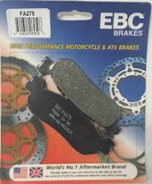 1999-2002 Yamaha Yzf R6 Arka Fren Balatası Ebc Fa275 Bala