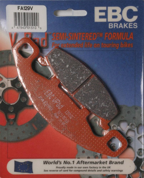 Fa129V 1997-2007 Kawasaki ER-5 Uyumlu Ön Fren Balatası Yarı Sinterli Balata