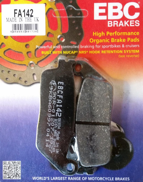 Fa142 2014-2018 Honda CBR 650 F Uyumlu Ön Fren Balatası Organik Balata