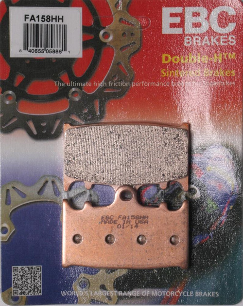Fa158Hh 1995-1997 Kawasaki Ninja ZX-6R Uyumlu Ön Fren Balatası Sinterli Balata