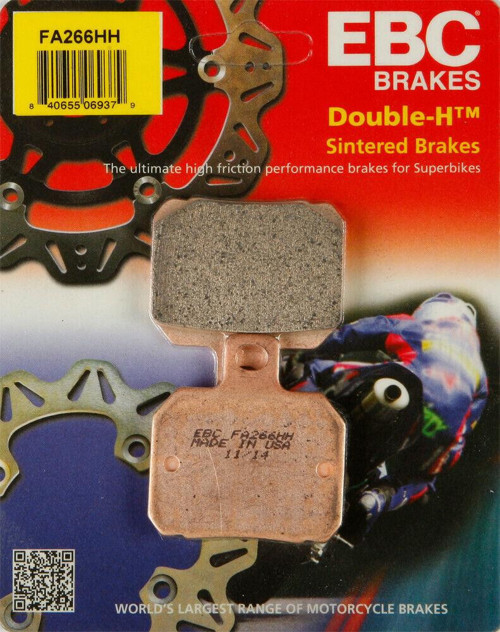 Fa266Hh 2010-2014 Ducati Monster 796 Uyumlu Arka Fren Balatası Sinterli Balata