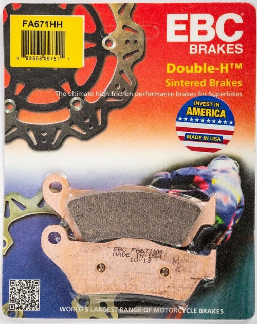Fa671Hh 2005-2010 BMW K 1200 R Uyumlu Arka Fren Balatası Sinterli Balata
