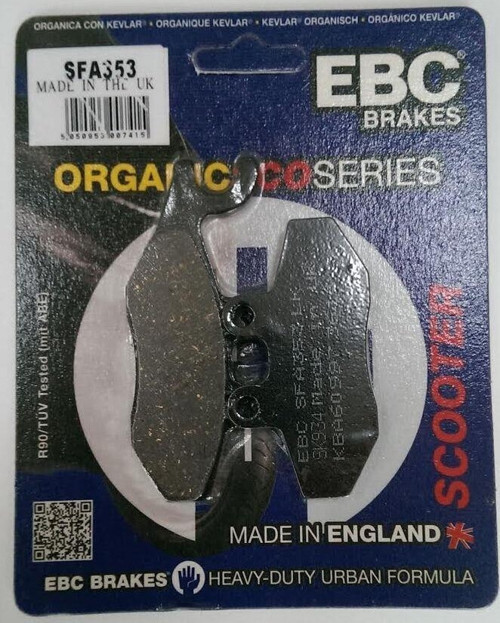 Sfa353 2001-2004 Gilera Runner 180 (4T) Uyumlu Ön Fren Balatası (Heng Tong Caliper)