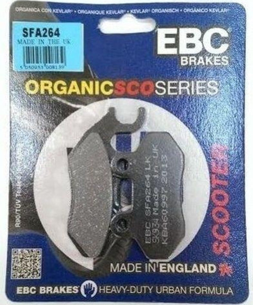 Sym Symply 125 Ön Fren Balatası Ebc Sfa264 Balata