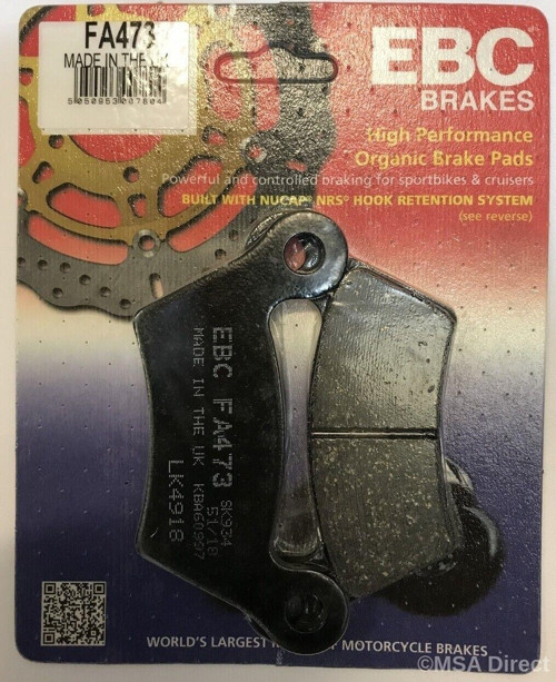 Fa473 2010-2012 Can-am Spyder RT Limited Uyumlu Arka Fren Balatası Organik Balata