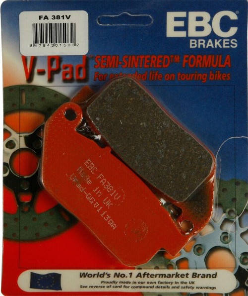 Fa381V 2007-2011 Harley-Davidson Sportster 1200 Low Ön Fren Balatası