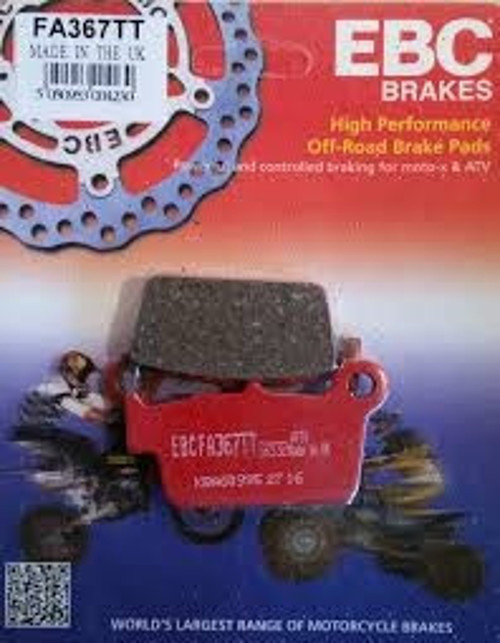 2003-2016 Yamaha Wr 250 F Arka Fren Balatası Ebc Fa367Tt Karbon B