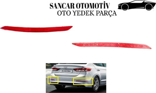 Tampon Reflektörü Elantra 2016-2018 Arka Sağ