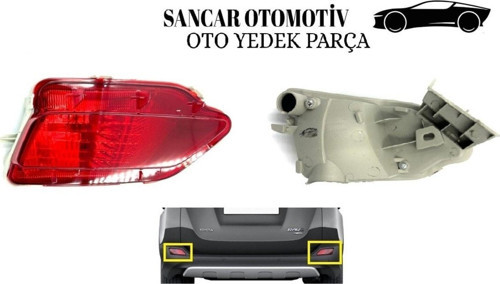 Tampon Reflektörü Rav4 2013-2016 Arka Sağ