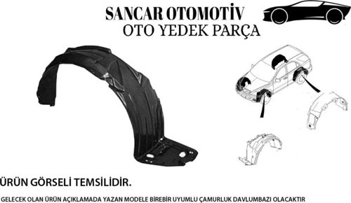 Çamurluk Davlumbazı Toyota Hilux 2012-2014 Ön Sağ