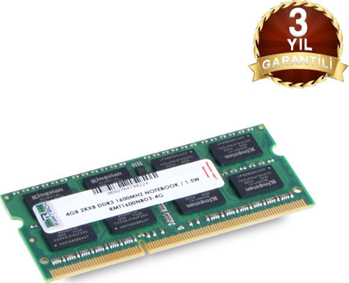 4 Gb Ddr3 1600 Mhz Notebook Ram 1.5W