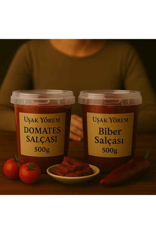 Salça Paketi (Domates - Biber) 2X500G