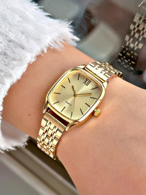 Wl085667x Retro Minimal Kasa Kadın Kol Saati