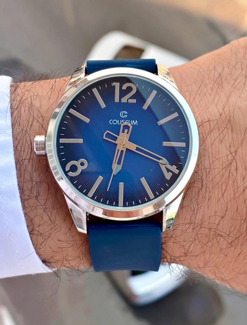 WZR0911R Silikon Kordonlu Erkek Kol Saati