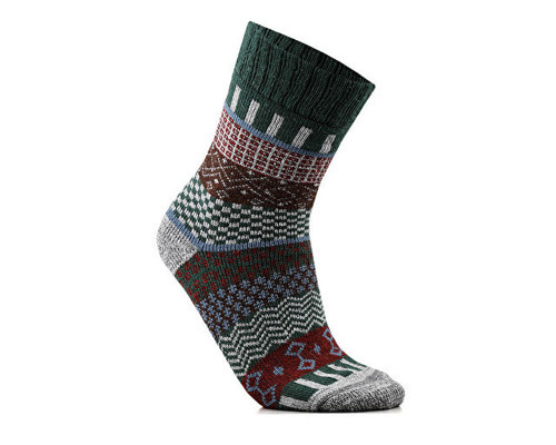 SVEA-YESİL Unisex Günlük yün Çorap SVEA-YESIL Renkli