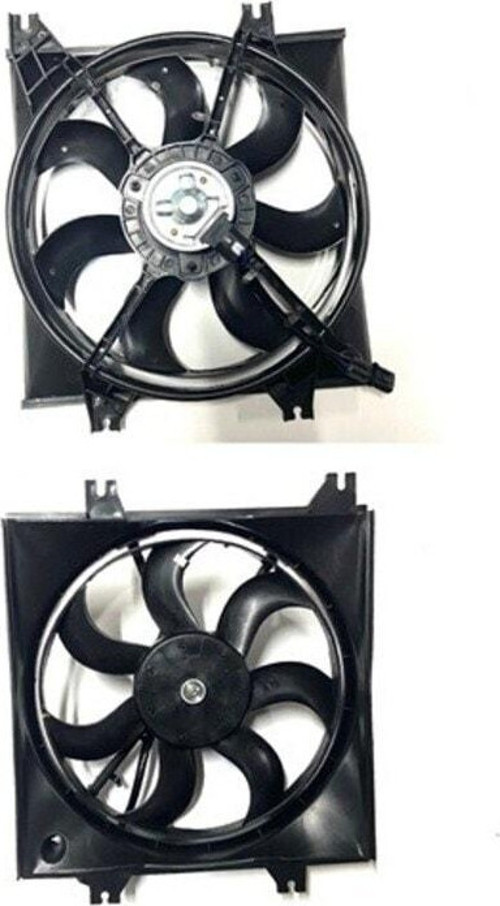 Soğutucu Fanı Accent 2000-2005 Uyumlu Su (Komple)