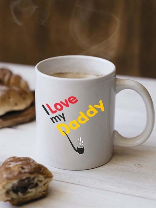 Love Daddy Baskılı Babalar Günü Kupa