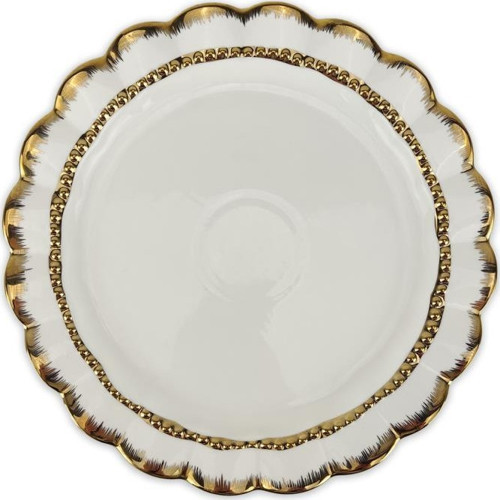 Diamond Yuvarlak Sunum Tabağı 31 Cm Gold – HS-159B C320.113