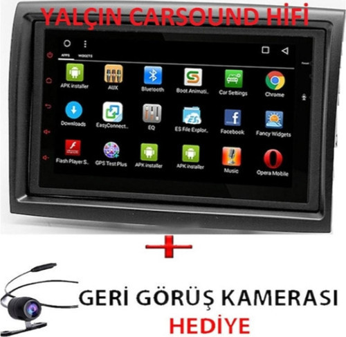 h Fiat Ducato Peugeot Boxer Citroen Jumper Kasa Adroid 7İnç Doblo Arac Cerceve Hediyeli