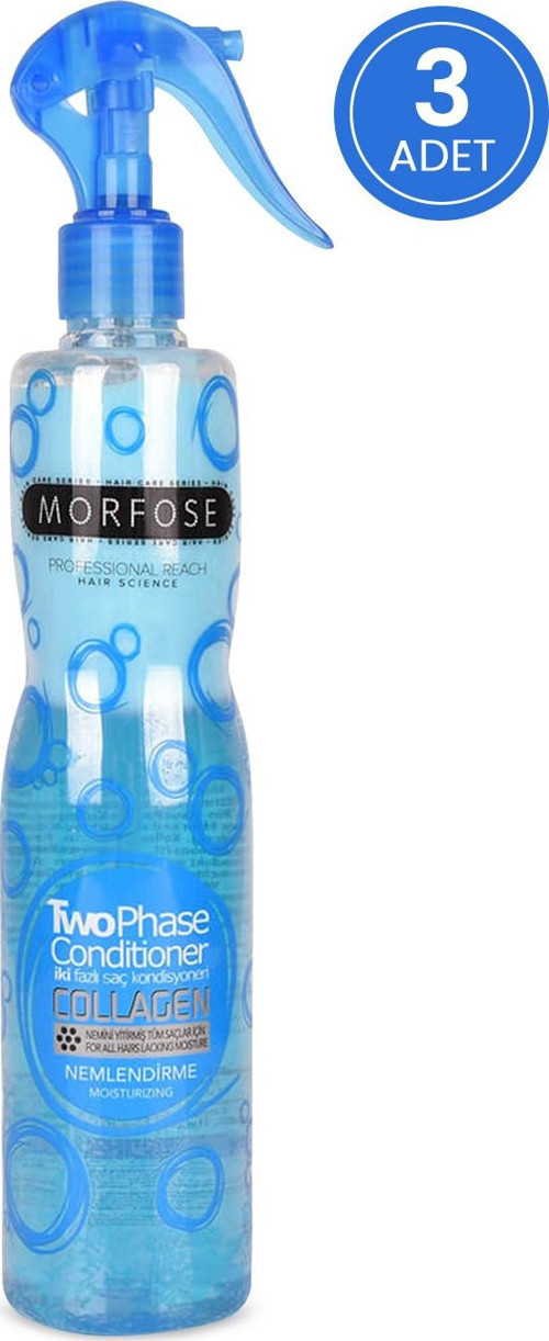 3x400ml. Collagen Fön Suyu 2in1 Saç Nemini Dengeler