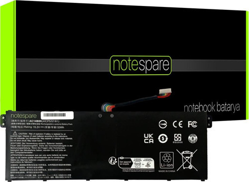 Acer Nitro 5 An515-51-72Mf, An515-51-73Hg Uyumlu Notebook Batarya Pil