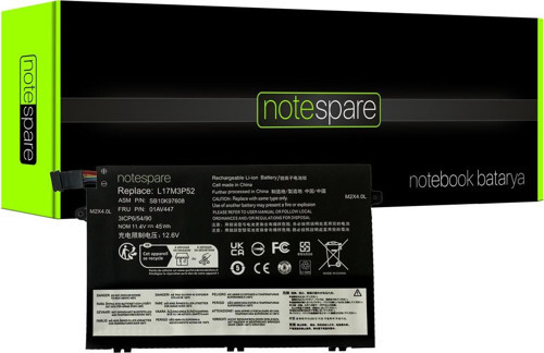 Lenovo Thinkpad E590 20NB007CTX, E590 20NB007DTX, E590 20NB007GTX Uyumlu Notebook Batarya Pil
