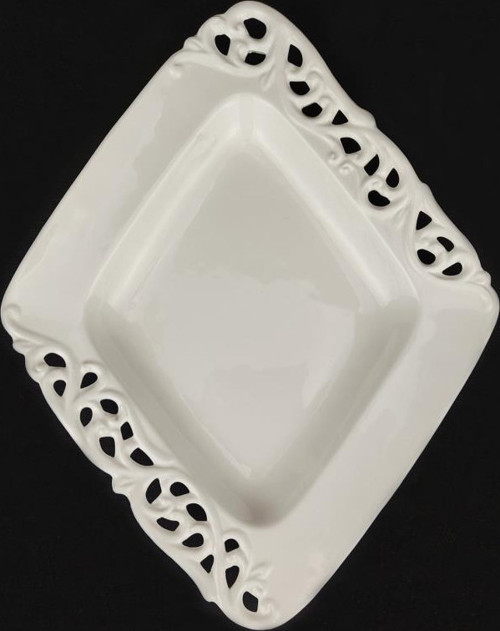 Royking 30 Cm Kare Tabak Beyaz - FC115011B C320.113