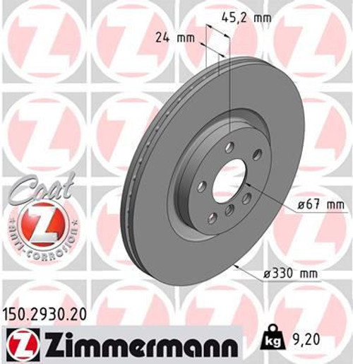 FREN DISKI ON BMW F40 F70 F44 F45 F46 F74 U06 F48 U11 F39 U10 . MINI F60 U25 F65 34106891080 (2 ADET)