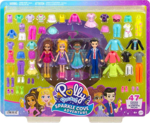 Oyuncak Polly Pocket ve Arkadaşları Kombin Eğlencesi Oyun Seti Mtl-Hkw10