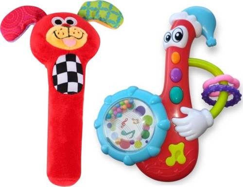 2'li Bebek Oyuncak Hediye Seti