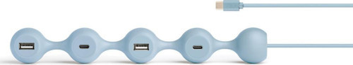 Peas Hub C USB Çoğaltıcı Açık Mavi