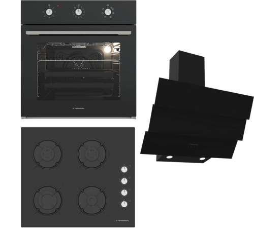 Ankastre Set (BO O6435C B + BH P6144C B + CH S6532C BB)