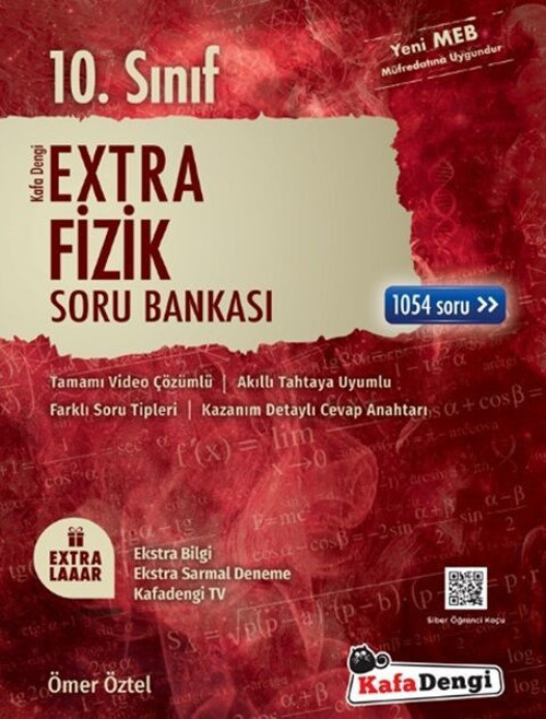 Kafa Dengi Yayınları 10. Sınıf Fizik Extra Soru Bankası