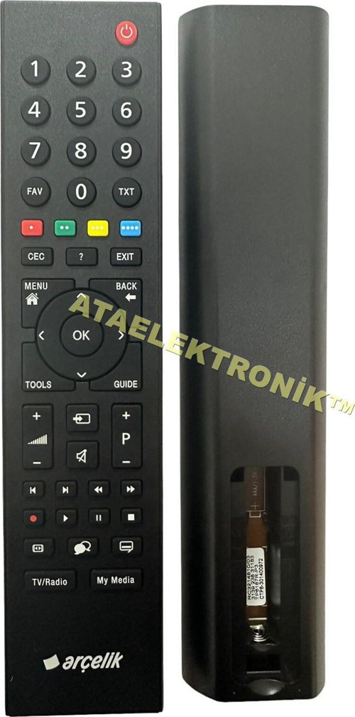 Arçelik Orijinal Kumanda Grundıg Beko Altus Tüm Modeller Lcd Led Tv Kumandası Cec Tuşlu Orj. Ürün