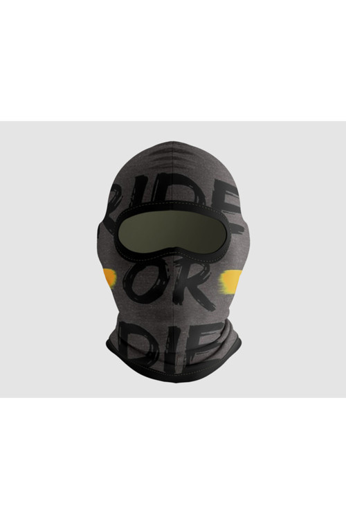 Motorcu Ve Kuryeler İçin Outdoor Rüzgar ve Antialerjik Yüz Koruma Motorcu Maske Balaklava Desenli